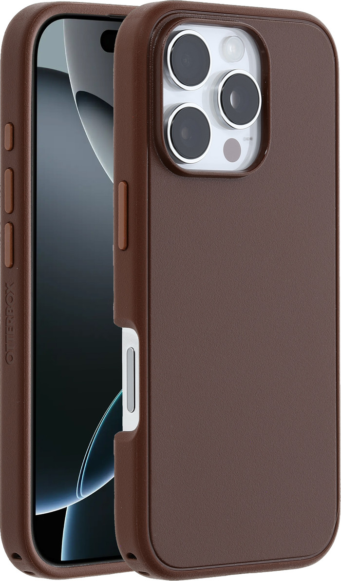 Otterbox Symmetry Apple iPhone 16 Pro Back Cover met MagSafe Magneet Bruin visual leverancier
