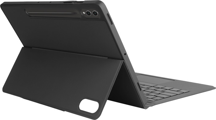 Samsung Galaxy Tab S10 Plus 12.4 inches 256GB WiFi Gray + BlueBuilt Keyboard Cover AZERTY back