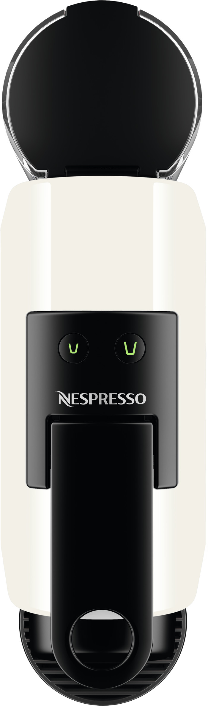 De'Longhi Nespresso Essenza Mini EN85.W + Pierre Milk Frother top