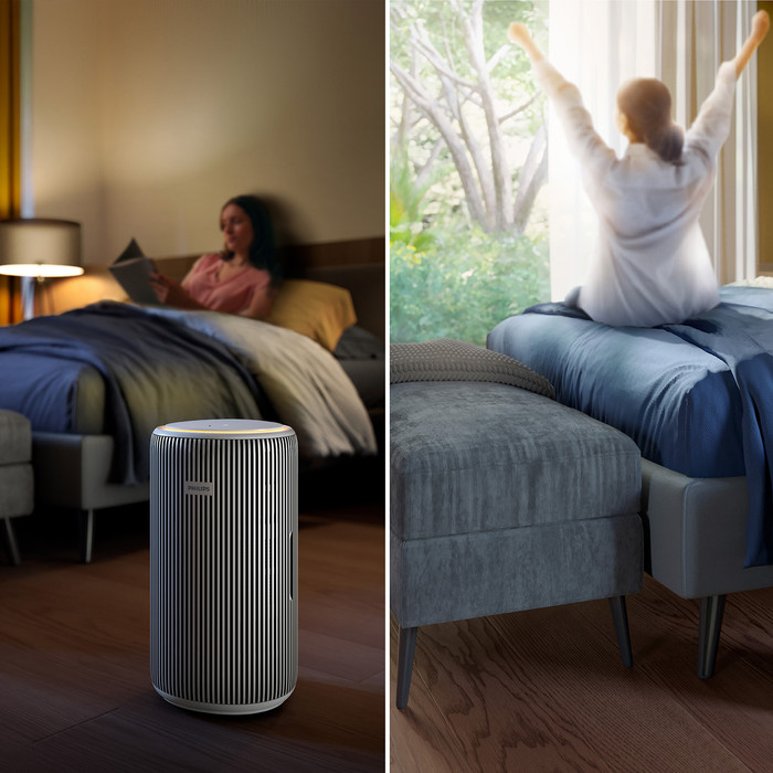 Philips PureProtect 3200 Serie AC3220/10 product in gebruik