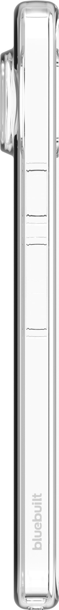 BlueBuilt Google Pixel 9/9 Pro Back Cover Transparent côté gauche