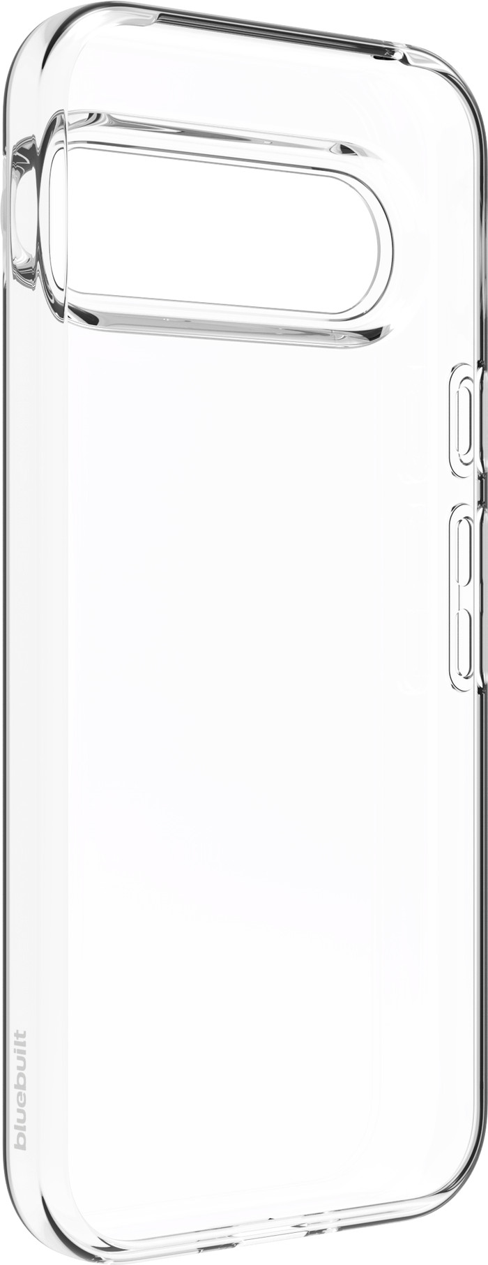 BlueBuilt Google Pixel 9/9 Pro Back Cover Transparent côté droit