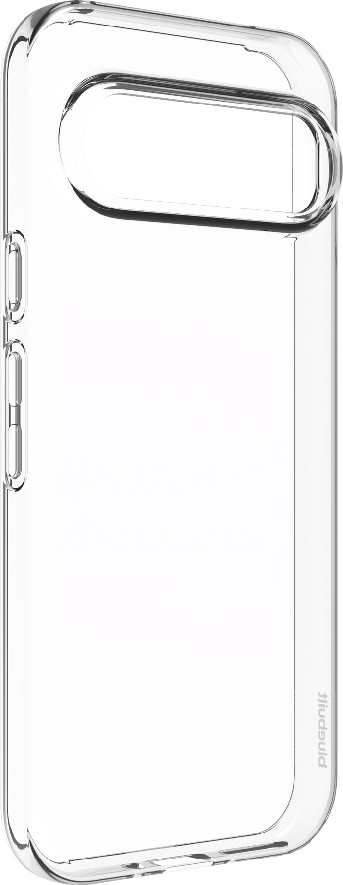 BlueBuilt Google Pixel 9/9 Pro Back Cover Transparent côté droit