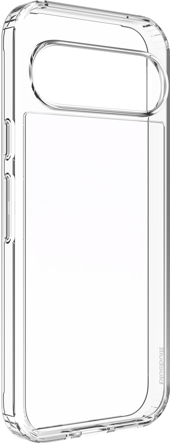 BlueBuilt Protective Back Cover Google Pixel 9/9 Pro Transparent right side