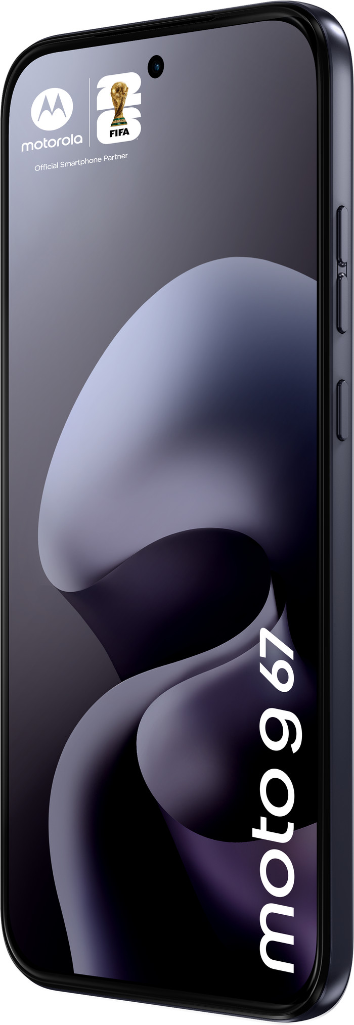 Motorola Moto G67 Blauw 128GB 5G voorkant