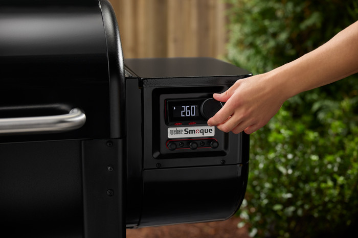 Weber Smoque + Weber Premium Housse Smoque détail