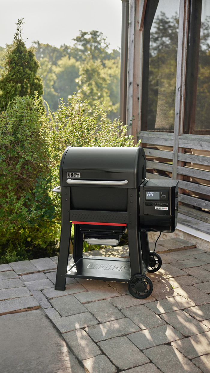 Weber Searwood produit à l'usage