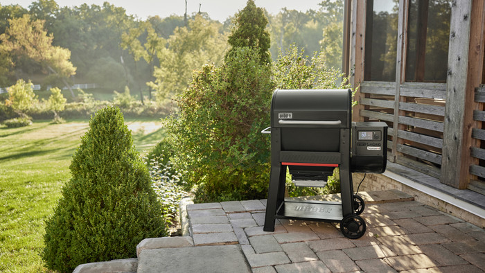 Weber Searwood produit à l'usage