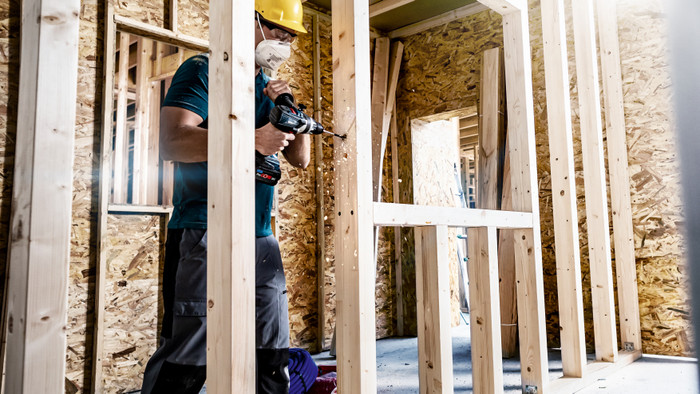 Bosch Professional 6-delige EXPERT Self Cut Speed Set product in gebruik