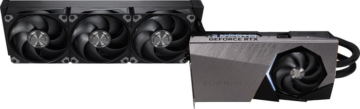 MSI GeForce RTX 5090 SUPRIM LIQUID SOC 32GB voorkant