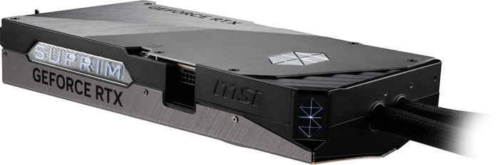 MSI GeForce RTX 5090 SUPRIM LIQUID SOC 32GB voorkant