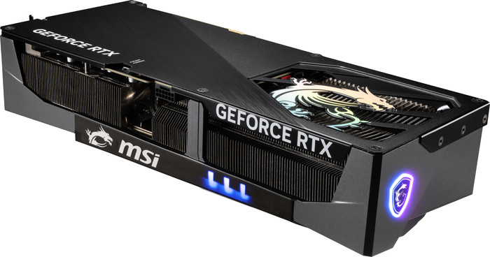 MSI GeForce RTX 5090 GAMING TRIO OC 32GB rechterkant