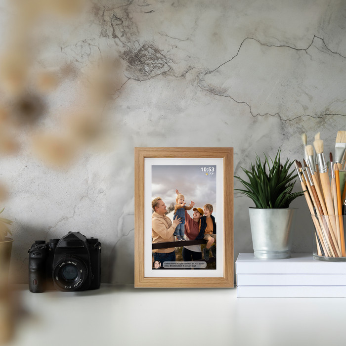 Denver PFF-1042 Light wood product in gebruik