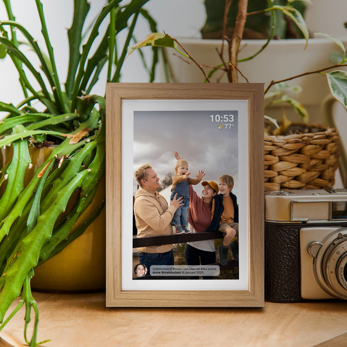 Denver PFF-1042 Light wood product in gebruik