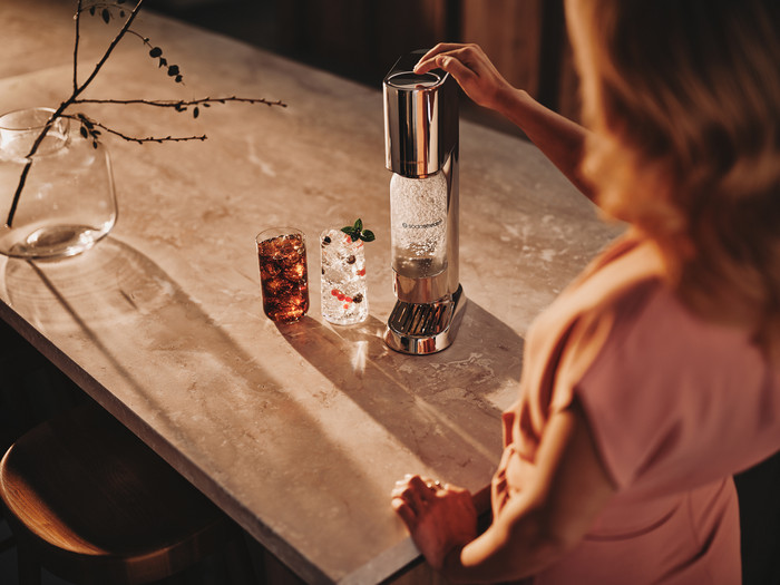 Sodastream Enso Premium produit à l'usage