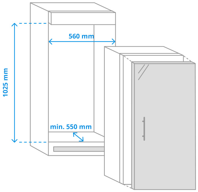 Bosch KIR31NSE0 visuel Coolblue 1