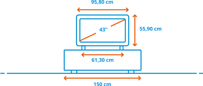 Samsung Led 43" U8070H (2026) visual Coolblue 1