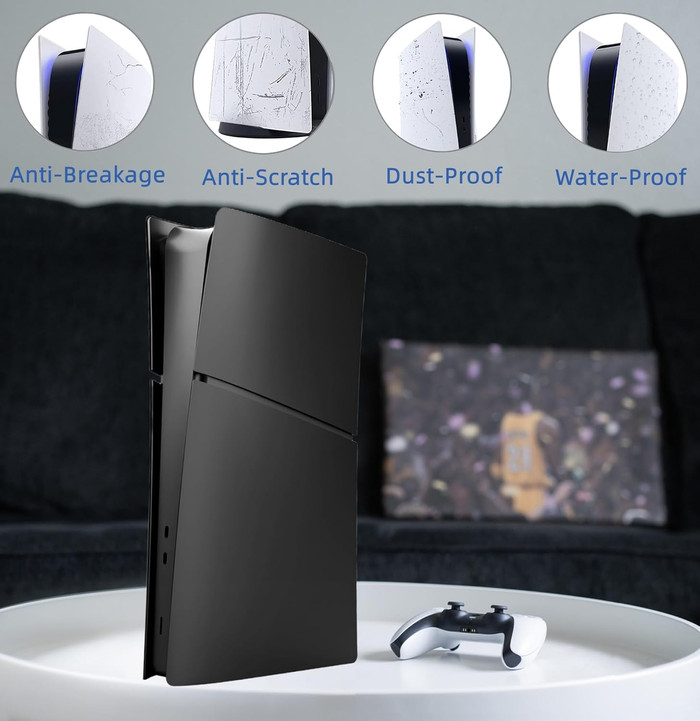 PlayStation 5 Slim Digital Edition Fortnite bundel + Covers Zwart visual leverancier