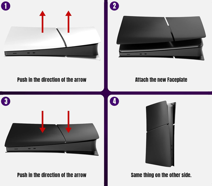 PlayStation 5 Slim Digital Edition Fortnite bundel + Covers Zwart visual leverancier