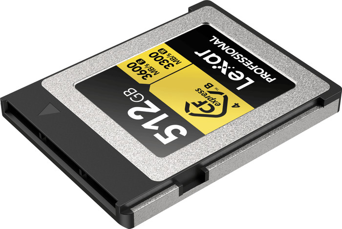 Lexar Professional GOLD 4.0 512GB CFexpress Type B detail