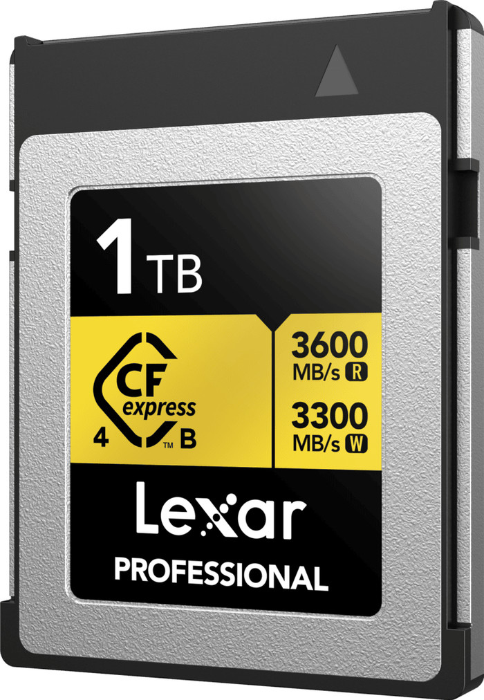Lexar Professional GOLD 4.0 1TB CFexpress Type B voorkant