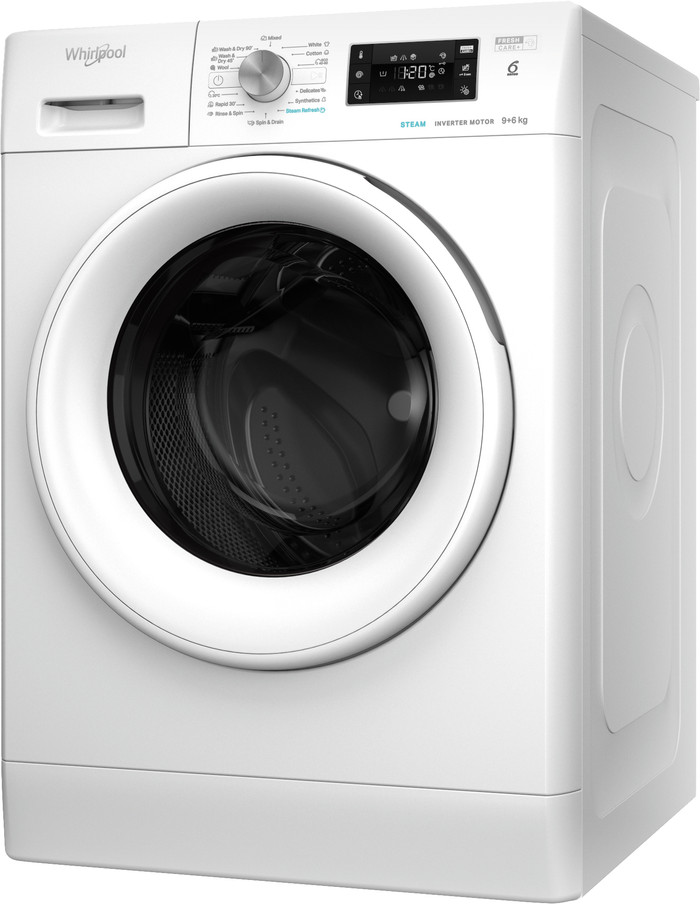 Whirlpool FFWDB 964489 WV EE - 9/6 kg côté droit
