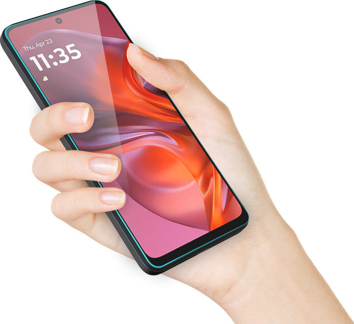 Motorola Moto G15 Power 256 Go Gris 4G + Just in Case Tempered Glass Protège-écran produit à l'usage