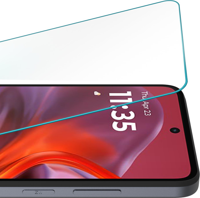 Motorola Moto G15 Power 256 Go Gris 4G + Just in Case Tempered Glass Protège-écran détail