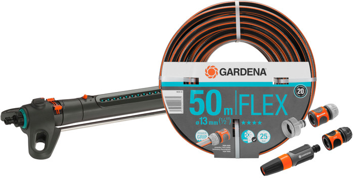 Gardena Comfort FLEX 50m Large Sproeierpakket Main Image