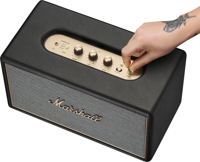 Marshall Stanmore IV BT Black dessus