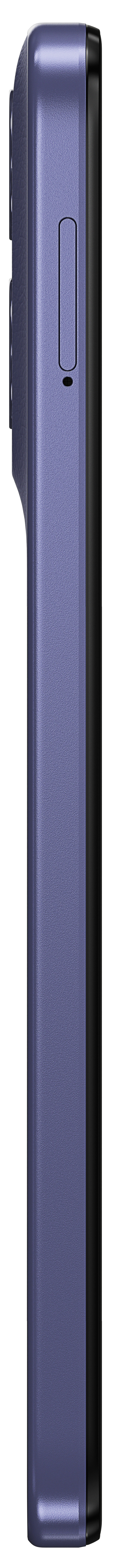 Motorola Moto E15 64GB Purple 4G left side