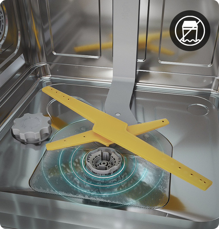 Samsung DW60DG760B00U1 detail