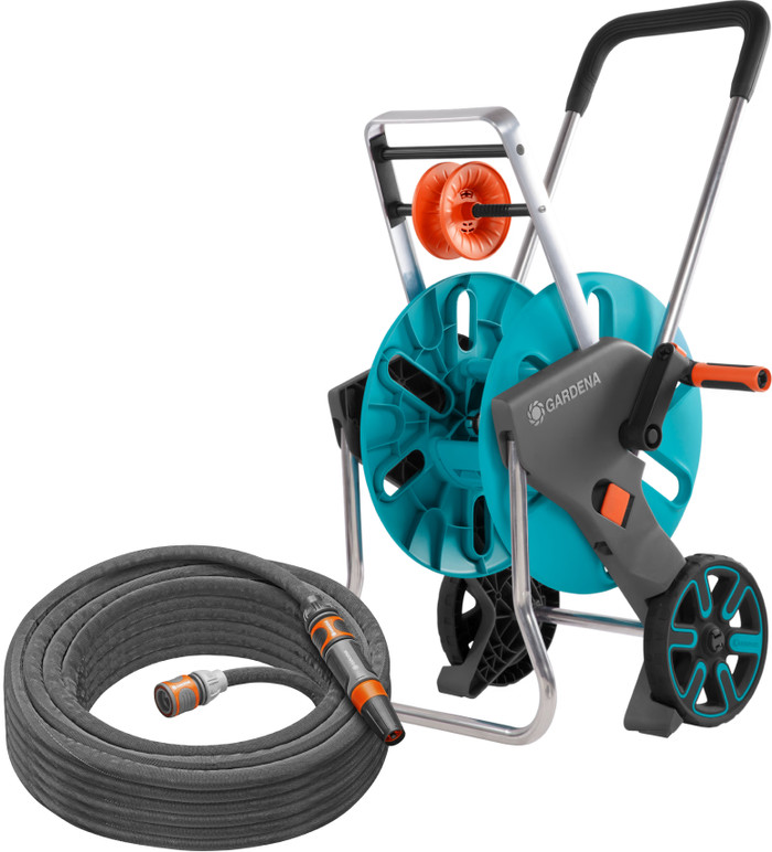 Gardena Kit Tuyau en Textile Liano Life 15 m + Gardena CleverRoll S Main Image