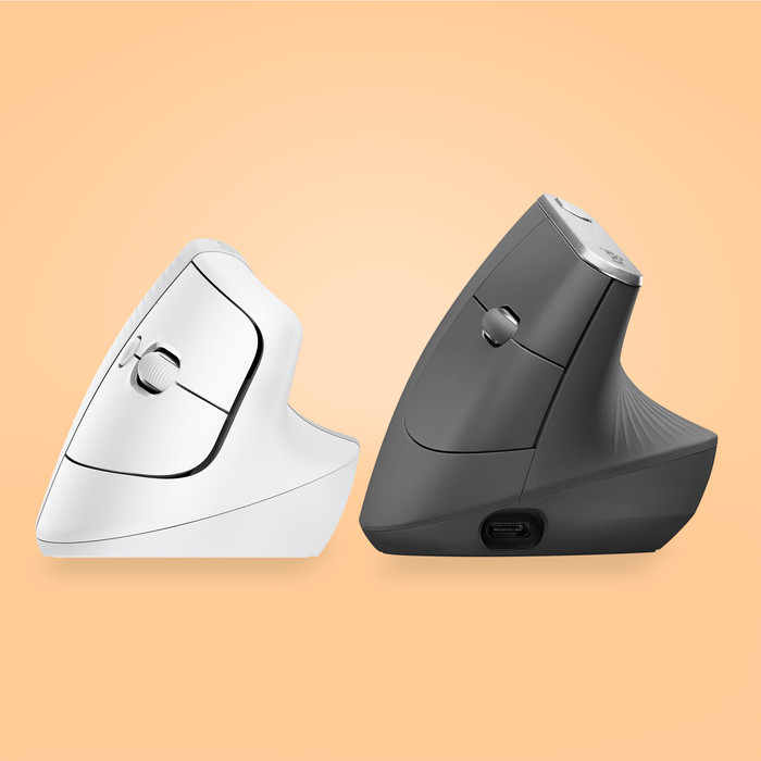 Logitech Lift Souris Ergonomique Verticale Blanc visuel fournisseur