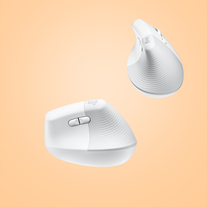 Logitech Lift for Mac Vertical Ergonomic Mouse White visual supplier