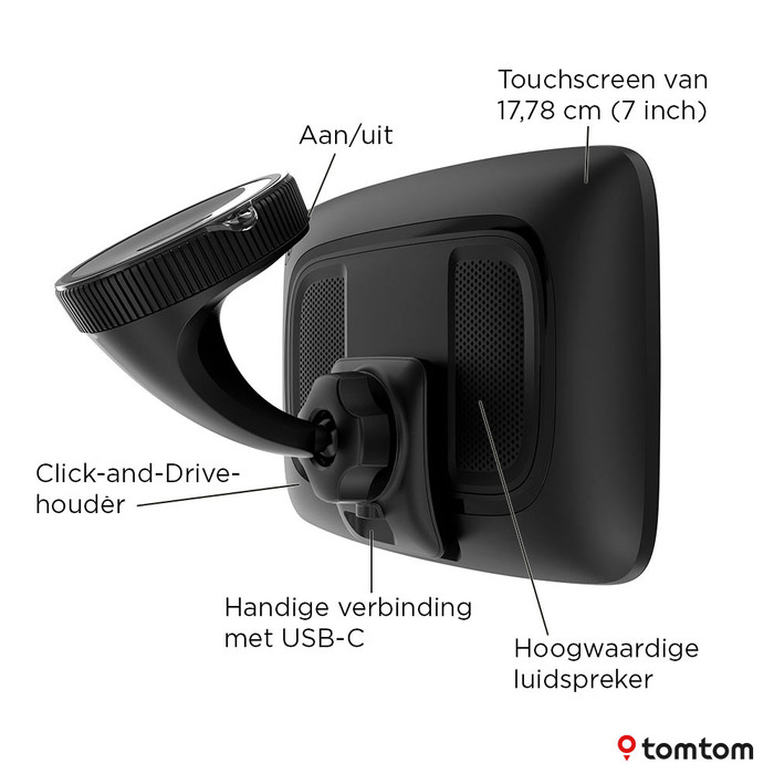 TomTom Camper Max Monde détail