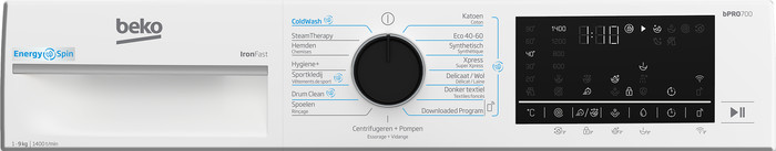 Beko B5WM69418WC AquaTech detail