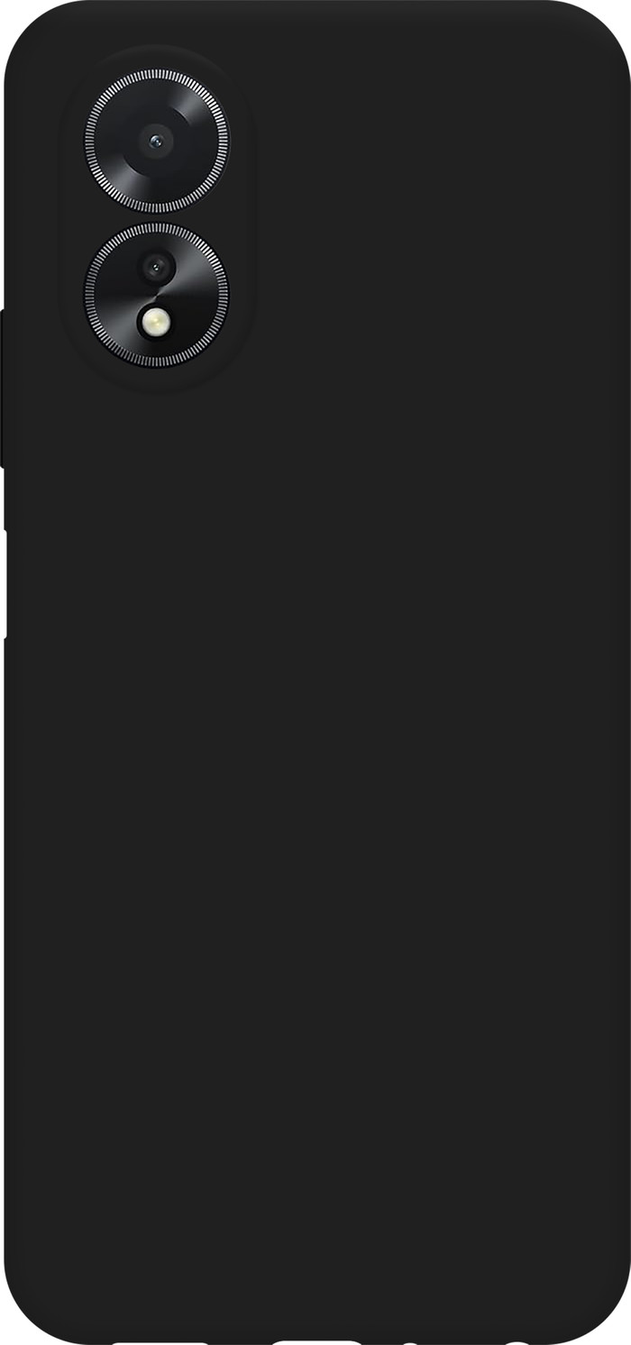 Just in Case Soft Design OPPO A38 4G/A18 4G Back Cover Black Main Image