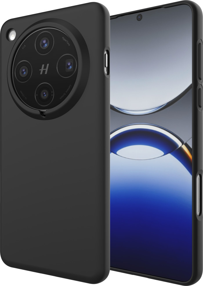 Just in Case Soft Design OPPO Find X8 Pro Back Cover Black right side