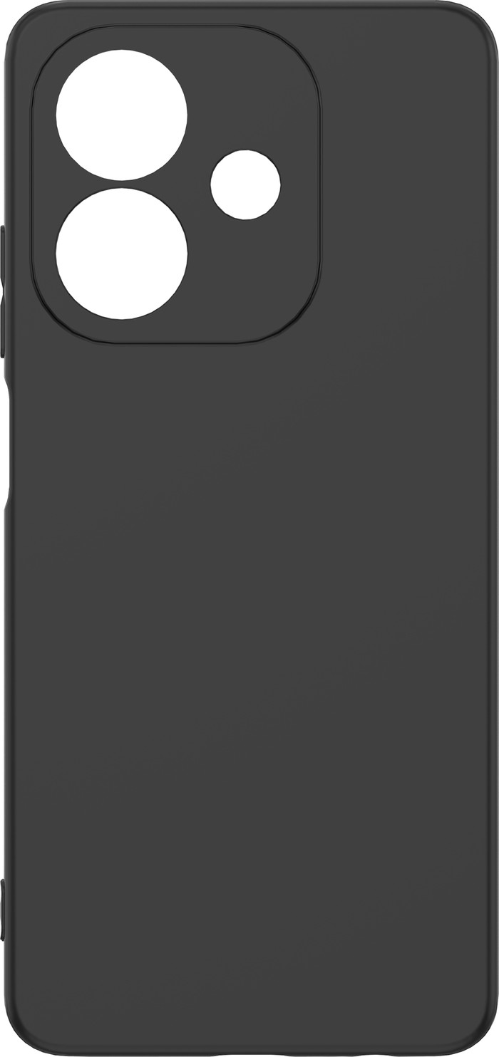 Just in Case Soft Design OPPO A40/A40m/A60 5G Back Cover Black front