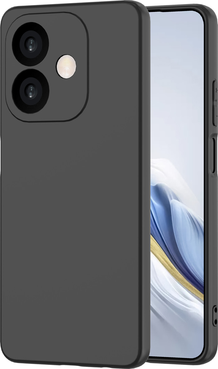 Just in Case Soft Design OPPO A40/A40m/A60 5G Back Cover Black front