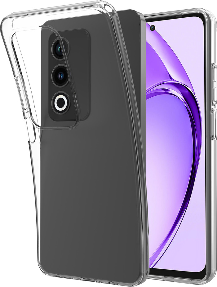 Just in Case Soft Design Oppo A80 5G Back Cover Transparent avant
