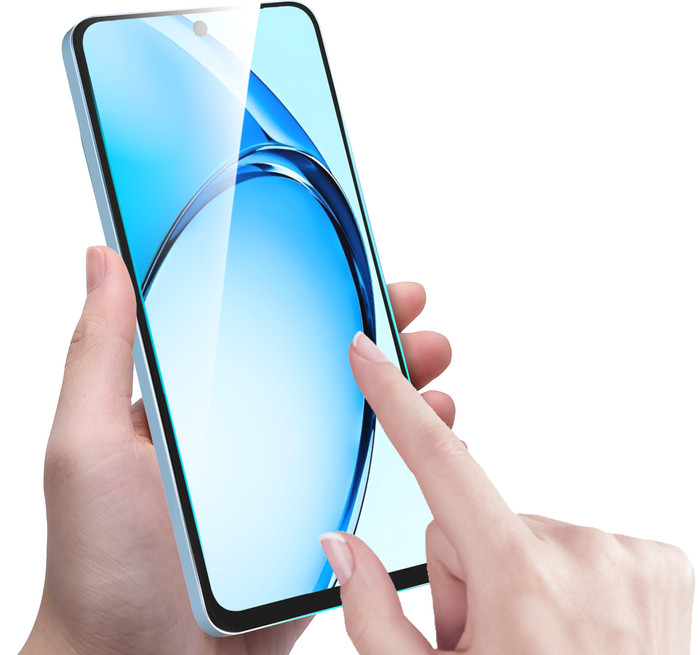 Just In Case Tempered Glass OPPO A40/A40m/A60 5G Screen Protector product in use