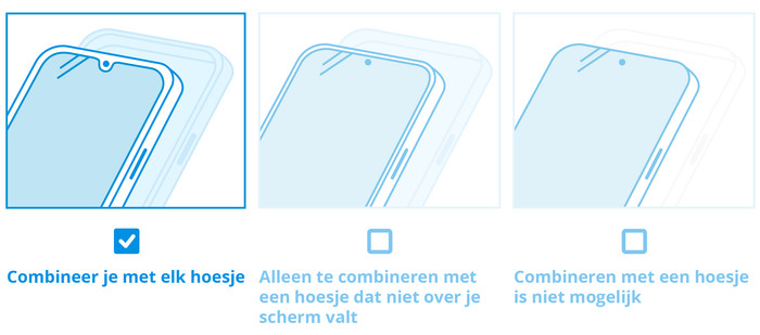 Just In Case Tempered Glass OPPO A40/A40m/A60 5G Screen Protector visual Coolblue 1