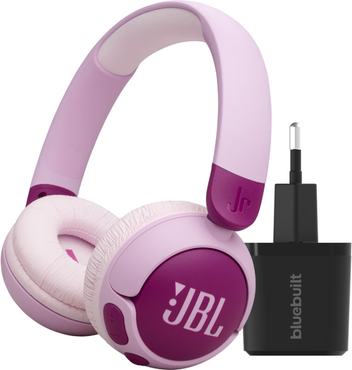 JBL JR320BT Purple + Charger Main Image