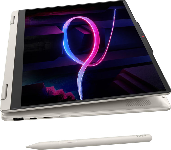 Lenovo Yoga 7 2-in-1 OLED Copilot+ PC 14IPH11 83TC008SMB AZERTY bovenkant