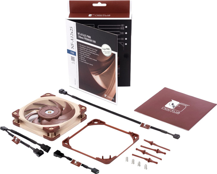 Noctua NF-A12x25 PWM Brown - Single Fan accessory