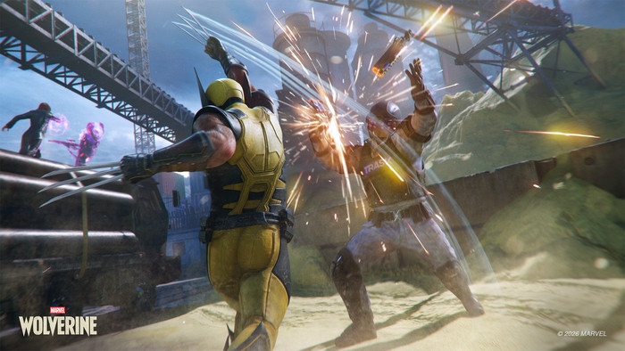 PlayStation 5 Slim Digital Edition + Wolverine Battle Yellow Limited Edition product in gebruik