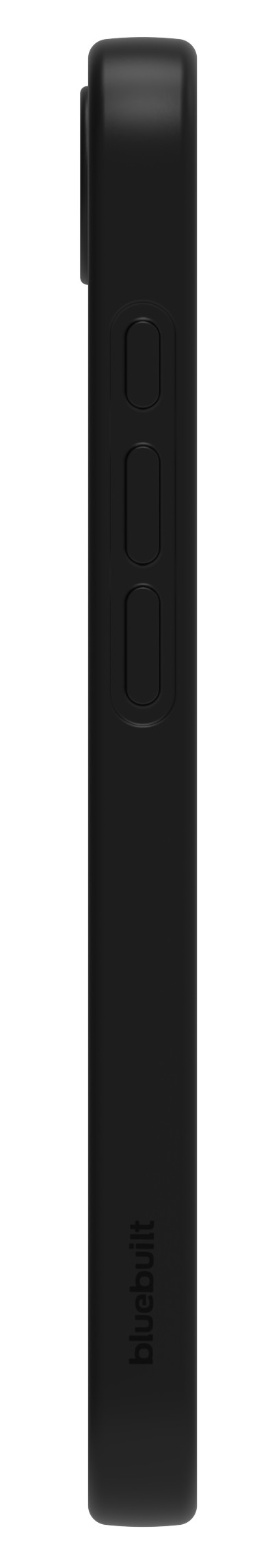 BlueBuilt iPhone 16e Back Cover Noir côté droit