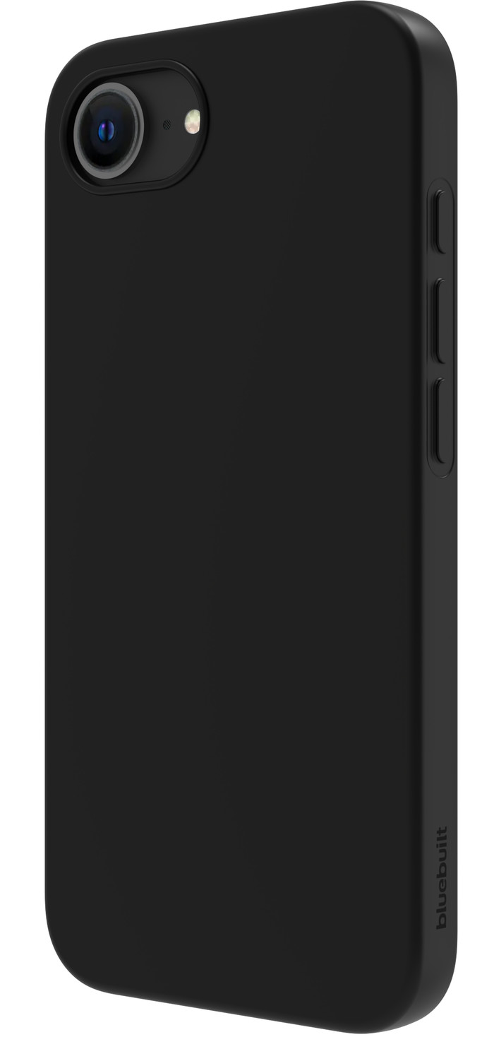 BlueBuilt iPhone 16e Back Cover Noir côté gauche